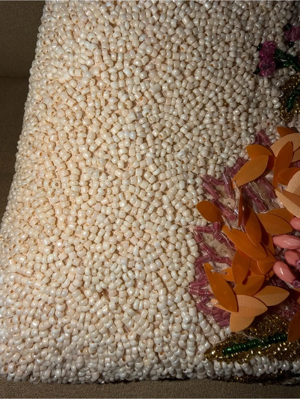 None playful beaded